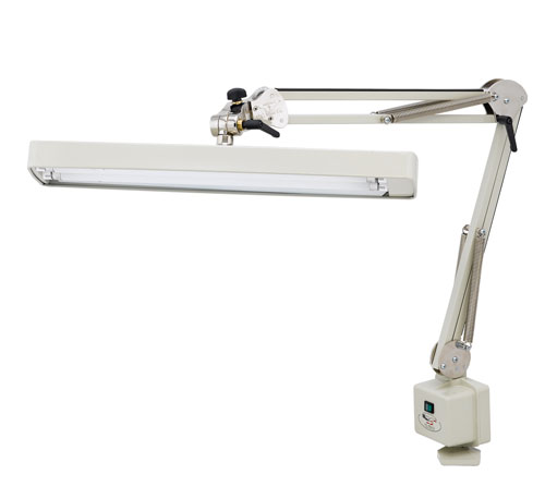 Longline® Heavy Duty Draftsman LED – 37" Reach – Table Edge Clamp