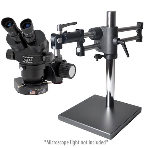 ProZoom® 6.5 Binocular Microscope – Ball Bearing Base - ESD Safe