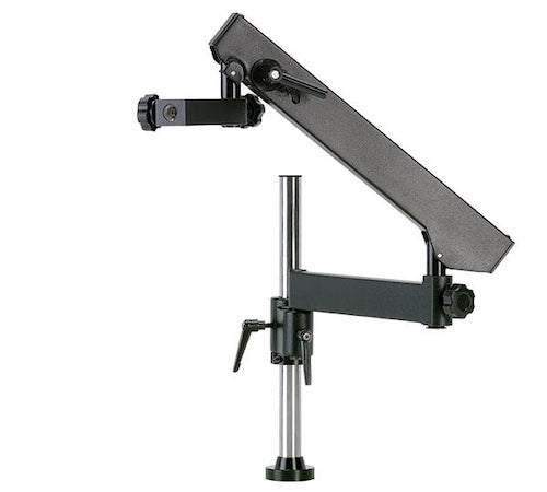 Articulating Arm Assembly for Microscopes with Table Clamp and Riser