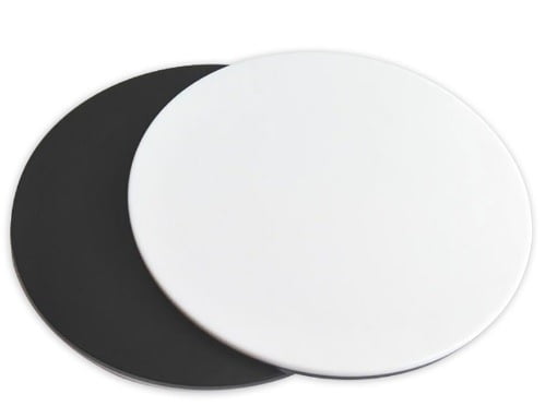 ProZoom® 4.5 Replacement White/Black Stage Plate for Laboratory Style Base