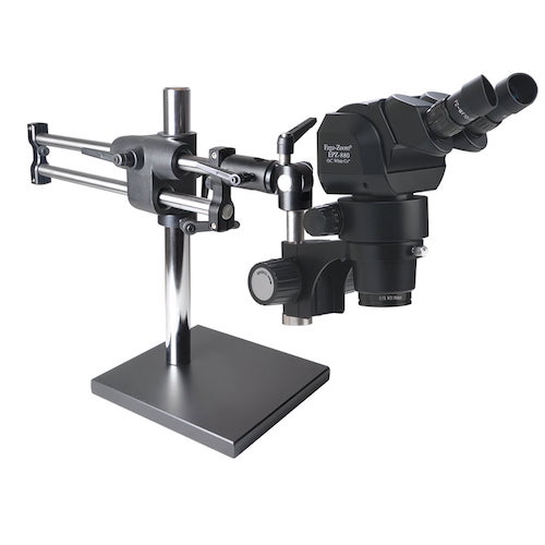 Ergo-Zoom® Ergonomic Position Zoom EPZ-880 Adjustable Microscope - Ball Bearing Base – ESD Safe