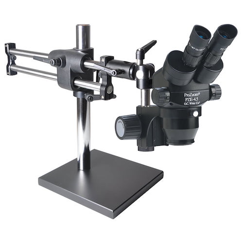 ProZoom® 4.5 Extended Working Distance Binocular Microscope - Ball Bearing Base - ESD Safe