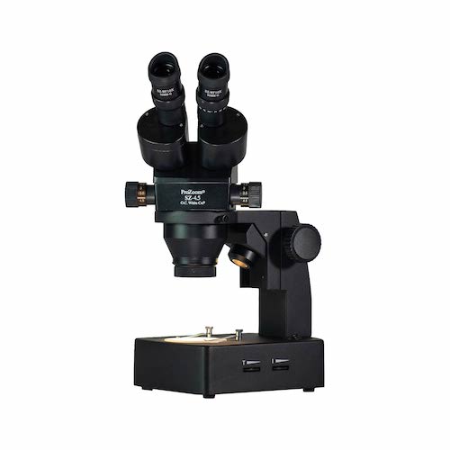 ProZoom® 4.5 Stereo-Zoom Microscope – Laboratory Base – Dual Integrated Lighting